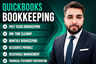 do bookkeeping, quickbooks online, xero, excel