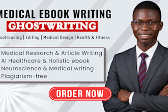 write medical ebook, self help ebook writing, health and fitness book writer