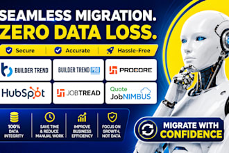 migrate setup buildertrend buildertrend procore hubspot jobtread quote jobnimbus
