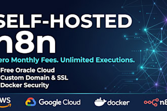 deploy and self host n8n on the cloud server of your choice