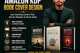 a premium amazon KDP book cover that sells