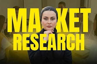 create market research and buyer persona for your business