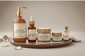 create premium cosmetic renders