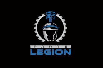 design high quality automotive parts legion logo