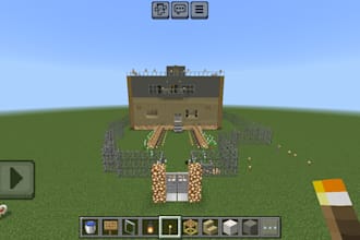 build professional and modern minecraft houses for you