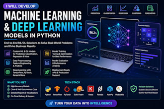 develop machine learning and deep learning models in python