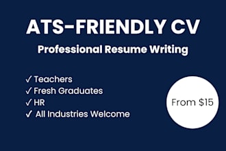 write a professional CV resume for fresh graduates and jobs