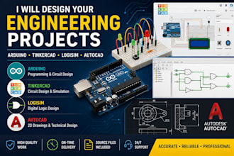 design arduino tinkercad  logic design circuits  and embedded systems projects