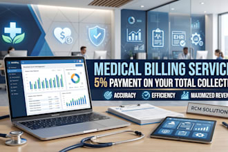 do medical billing, payment posting, denial handling