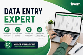 accurate and efficient data entry services