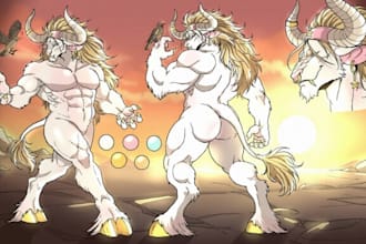 furry reference sheet furry ref sheet fursona ref furry character design
