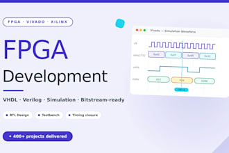 design and implement your fpga project using vivado and vhdl