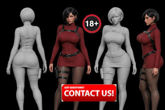 nsfw anime 3d sculpting nsfw character 3d printing 3d adult toy 3d nsfw doll