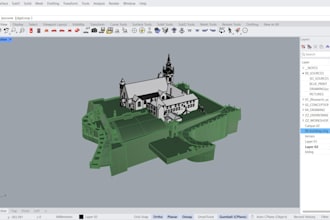 create accurate rhino 3d architectural models
