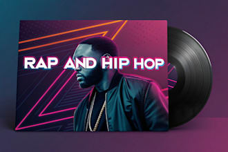 design professional rap and hip hop album cover art