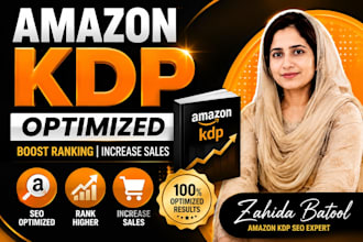 amazon kdp seo for book ranking and sales