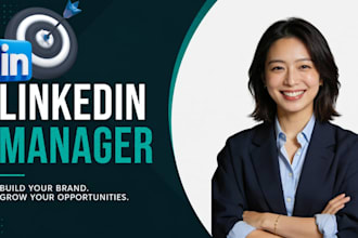 be your linkedin manager profile content creator strategies marketing manager