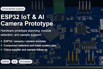 build esp32 iot and ai camera hardware prototypes