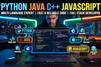 be your expert python, java, c, cpp and javascript programmer