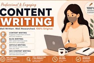 proofread and edit your english content professionally