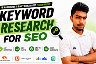 do SEO keyword research and competitor analysis