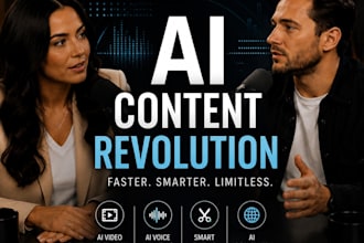 create a realistic ai podcast with talking avatars
