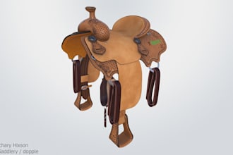 model detailed game ready props and weapons