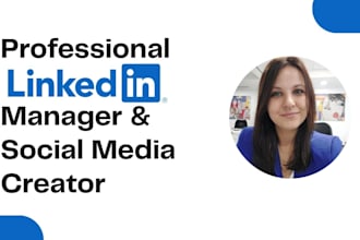 be your linkedin ghostwriter and manager