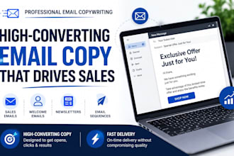write high converting email copy