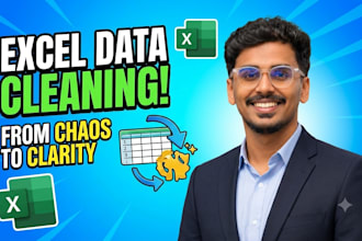 clean, format, merge, split excel data