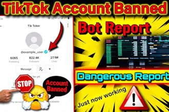 social media report tik tok banning defamatory content mass report bot bulk dmca