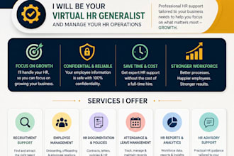 your virtual HR generalist and manage your complete HR operations