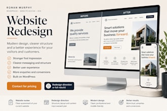 fix and improve your wordpress homepage