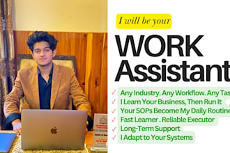 be your work assistant, digital assistant, online assistant
