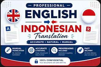 translate english to indonesian manually