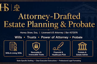 draft your revocable, irrevocable or testamentary trust