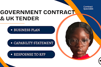 write cleaning construction bid proposal for government contract rfp rfq rfi
