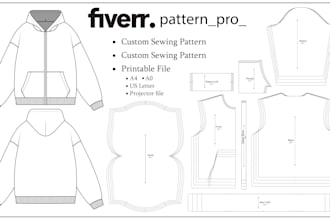 do professional pattern grading for sewing patterns