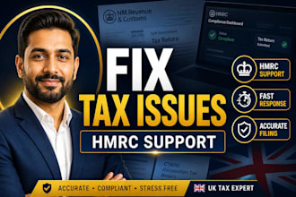resolve UK tax return issues tax compliance corporate tax sales tax