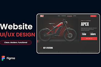 design website ui ux in figma