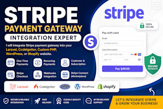 integrate stripe payment gateway API on your website