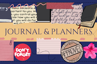 make journals for you and planners