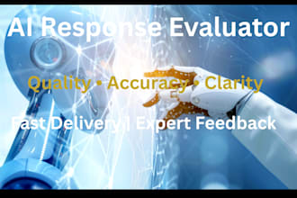 evaluate and rate ai responses for quality accuracy and improvement
