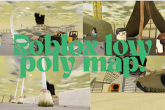 build a low poly roblox map