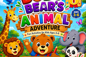 create custom printable kids activity books and coloring books