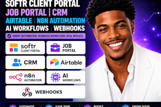 do airtable automation n8n softr inventory management clay supabase xano zapier