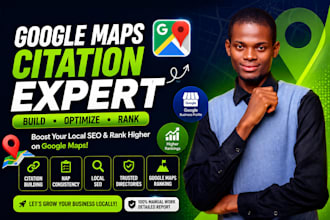 build a powerful google maps citation profile and provide local SEO audit