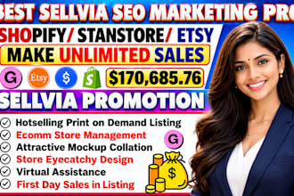 set up x20 passive income shopify store, sellvia promotion, tiktok ads rank SEO