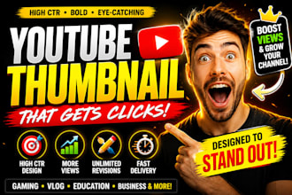 make modern youtube thumbnails for your channel