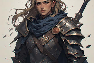 dnd character art and dnd concept art